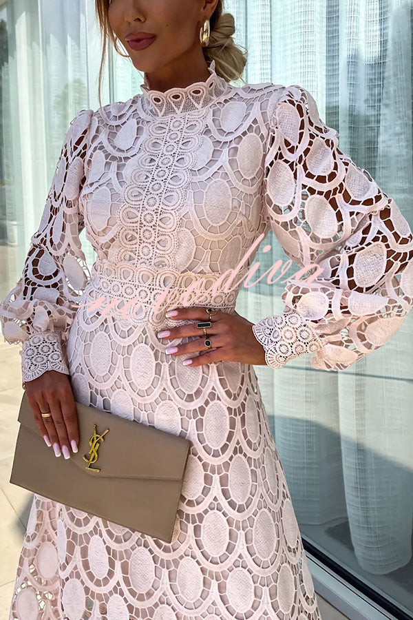 ROSHEL - ELEGANT LACE DRESS