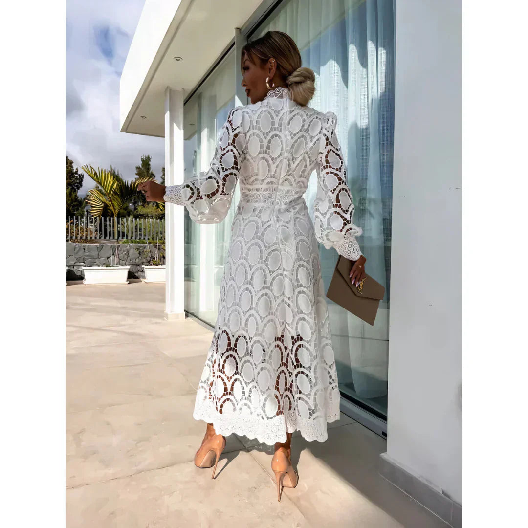 ROSHEL - ELEGANT LACE DRESS