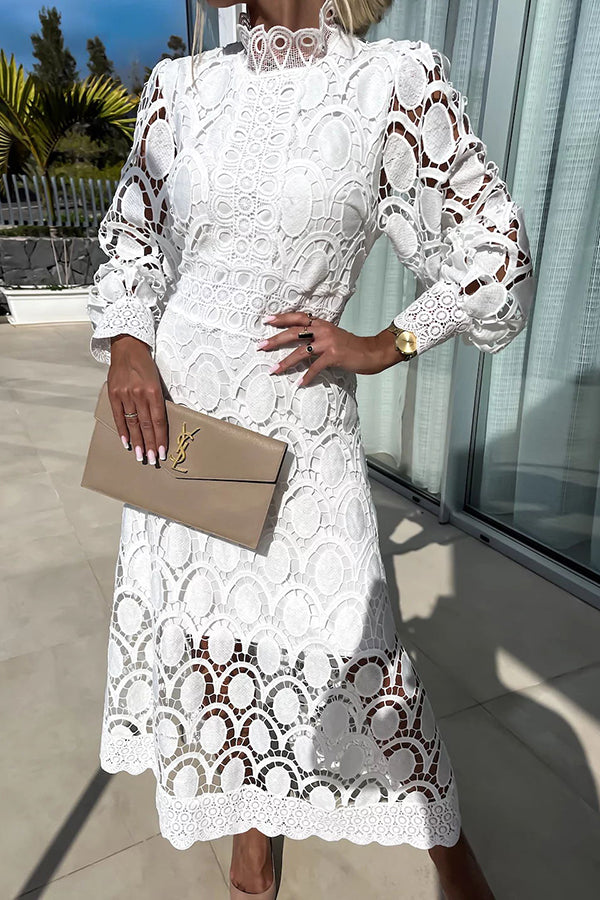 ROSHEL - ELEGANT LACE DRESS