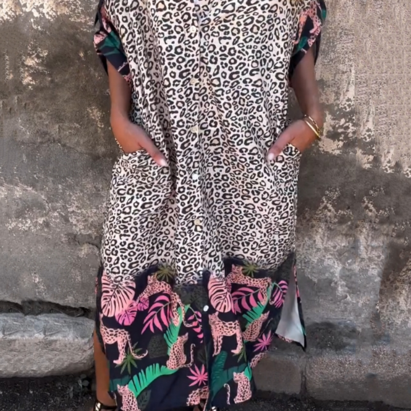 ZARA – WILD ESCAPE MAXI DRESS